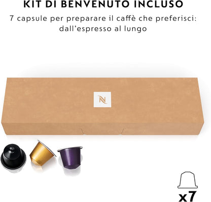 Nespresso Inissia EN80.B (De'Longhi) - Macchina da Caffè Espresso a Capsule
