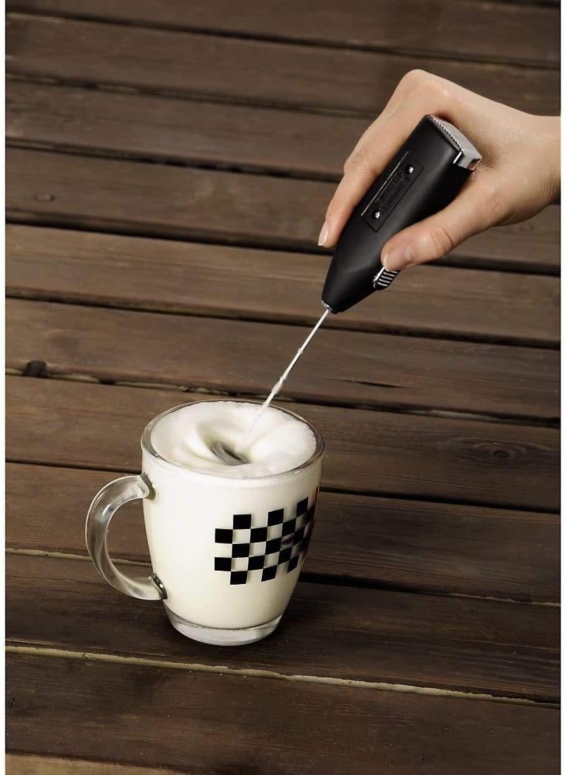 Xavax "Milchicopter" Montalatte Elettrico a Batteria Per Cappuccino Perfetto